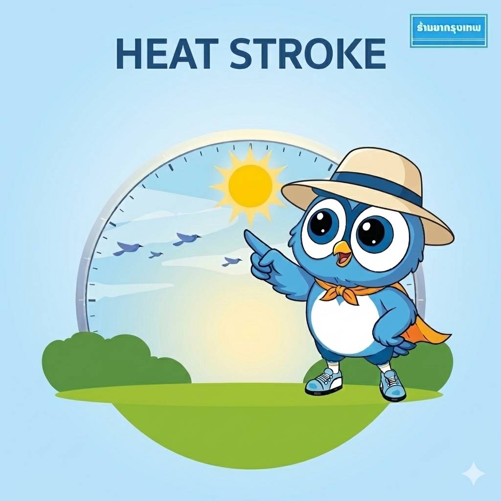 5 วิธีป้องกันฮีทสโตรก